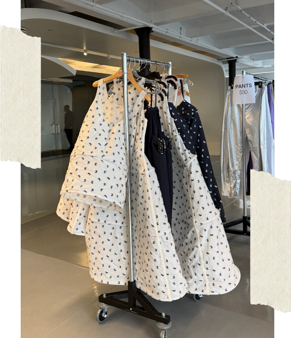 tibi sample sale