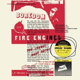 The Band Everyone's Really Talking About - Welcome to Fire Engines