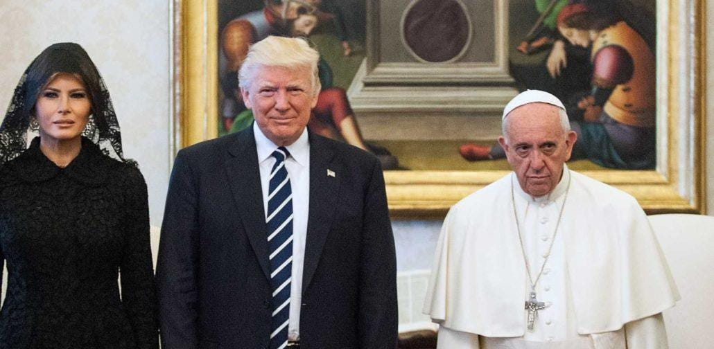melania_trump_donald_trump_pope_francis melania_trump_donald_trump_pope_francis
