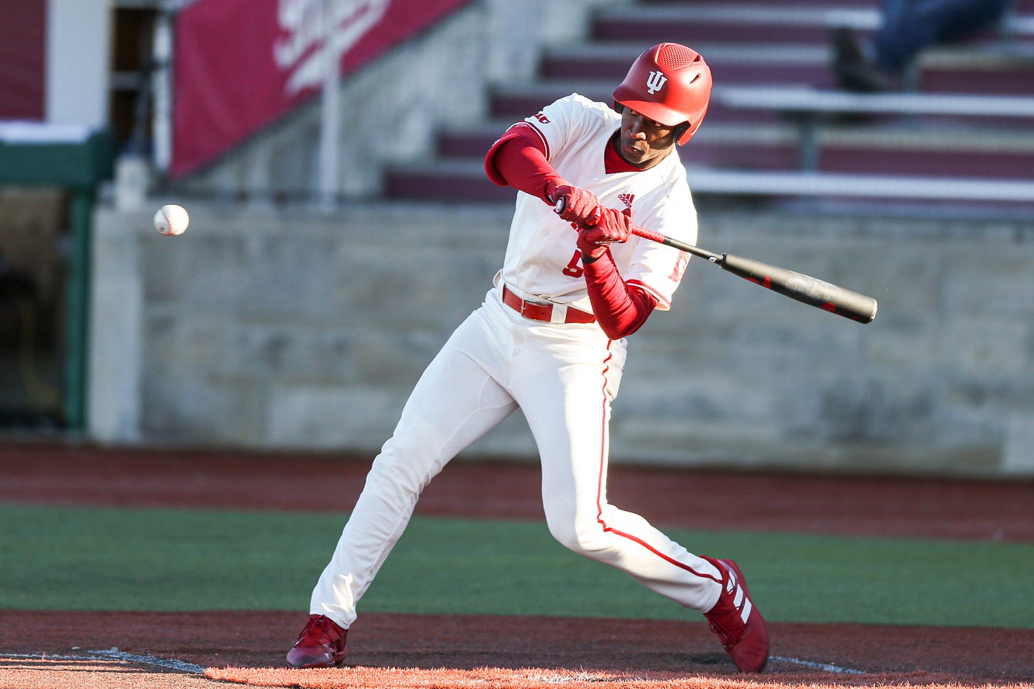Indiana Hoosiers baseball: Freshman Devin Taylor a program changer Indiana Hoosiers baseball: Freshman Devin Taylor a program changer