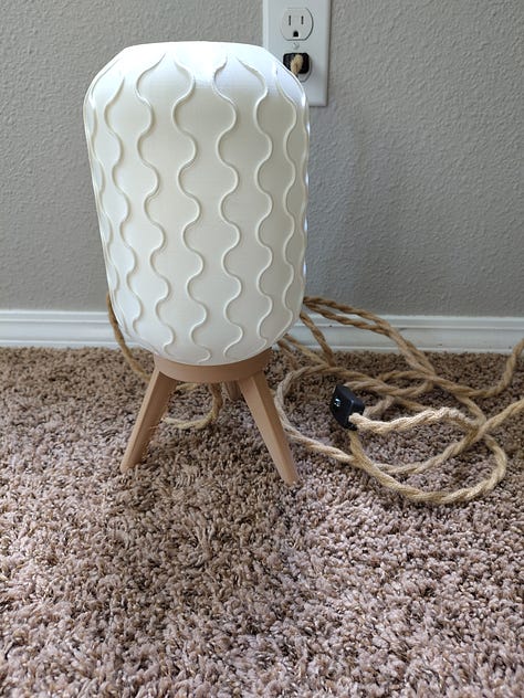 3d printed Lamp