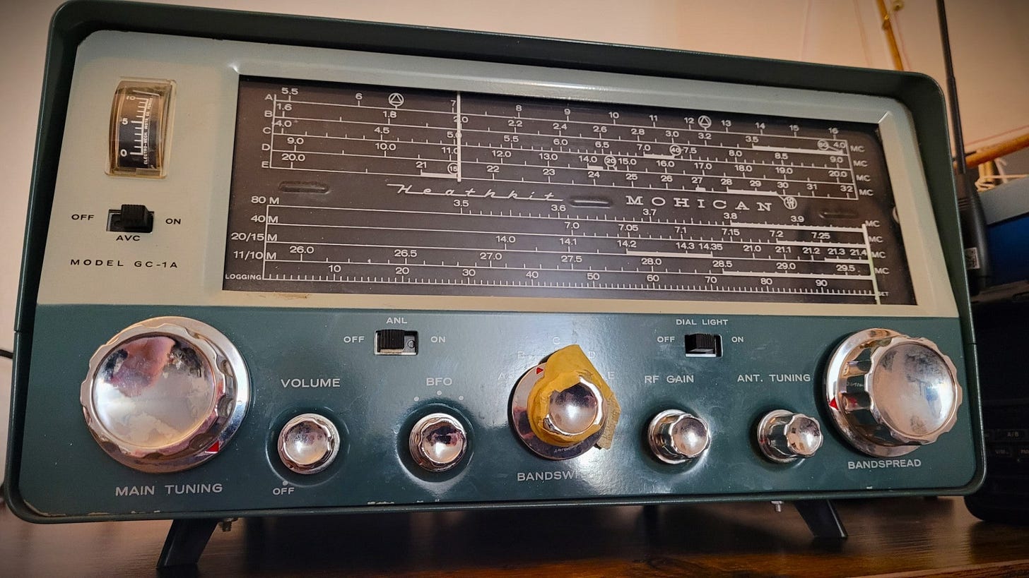 Photo of Heathkit Mohican general coverage receiver