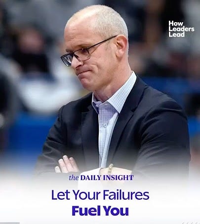 UConn’s Dan Hurley: Let Your Failures Fuel You!⛽️