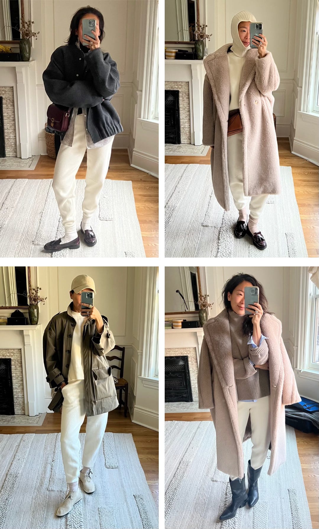 200/ My 50 Coziest Outfits of 2025 - by Irene Kim (김애린)