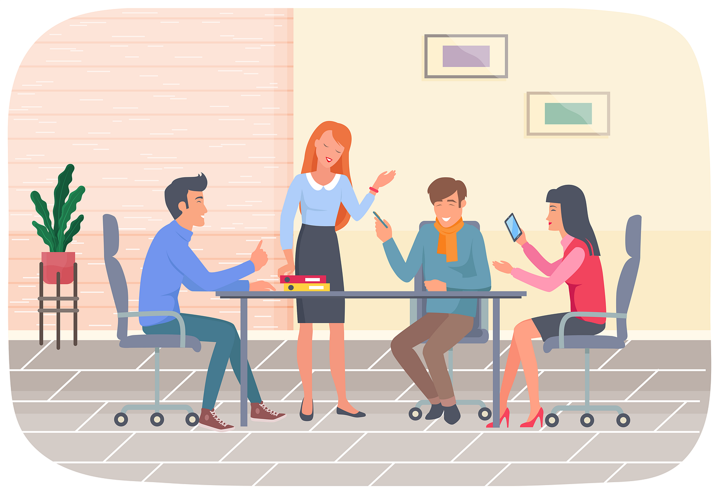 quipe collaborant autour d’une table, illustrant l’importance de la confiance et de la collaboration dans une culture DevOps.