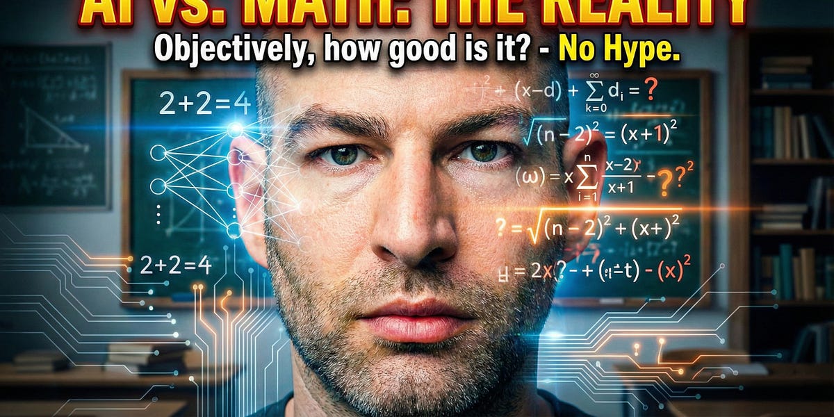How good is AI at Math, really? Anti-Hype Reality Check