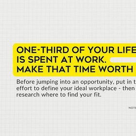 On Launching Your Career: Researching Prospective Employers