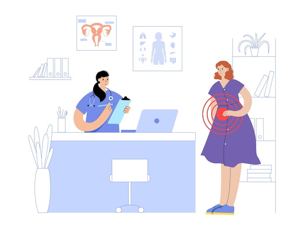 Gynecologist Vectors & Illustrations for Free Download | Freepik