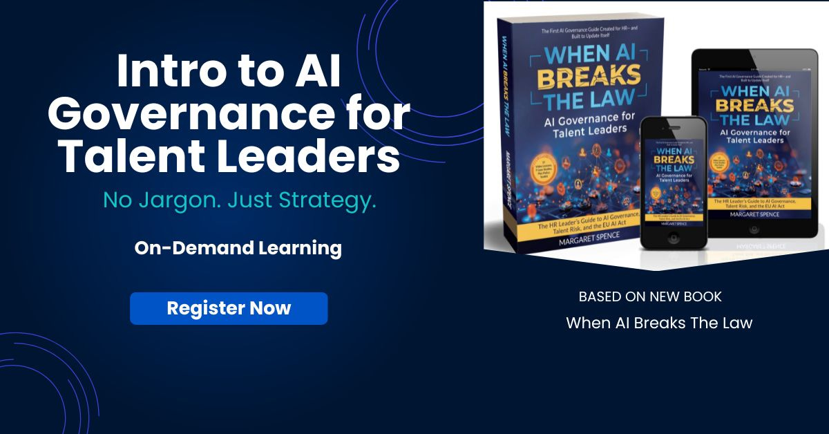 Intro to AI Governance for Talent Leaders