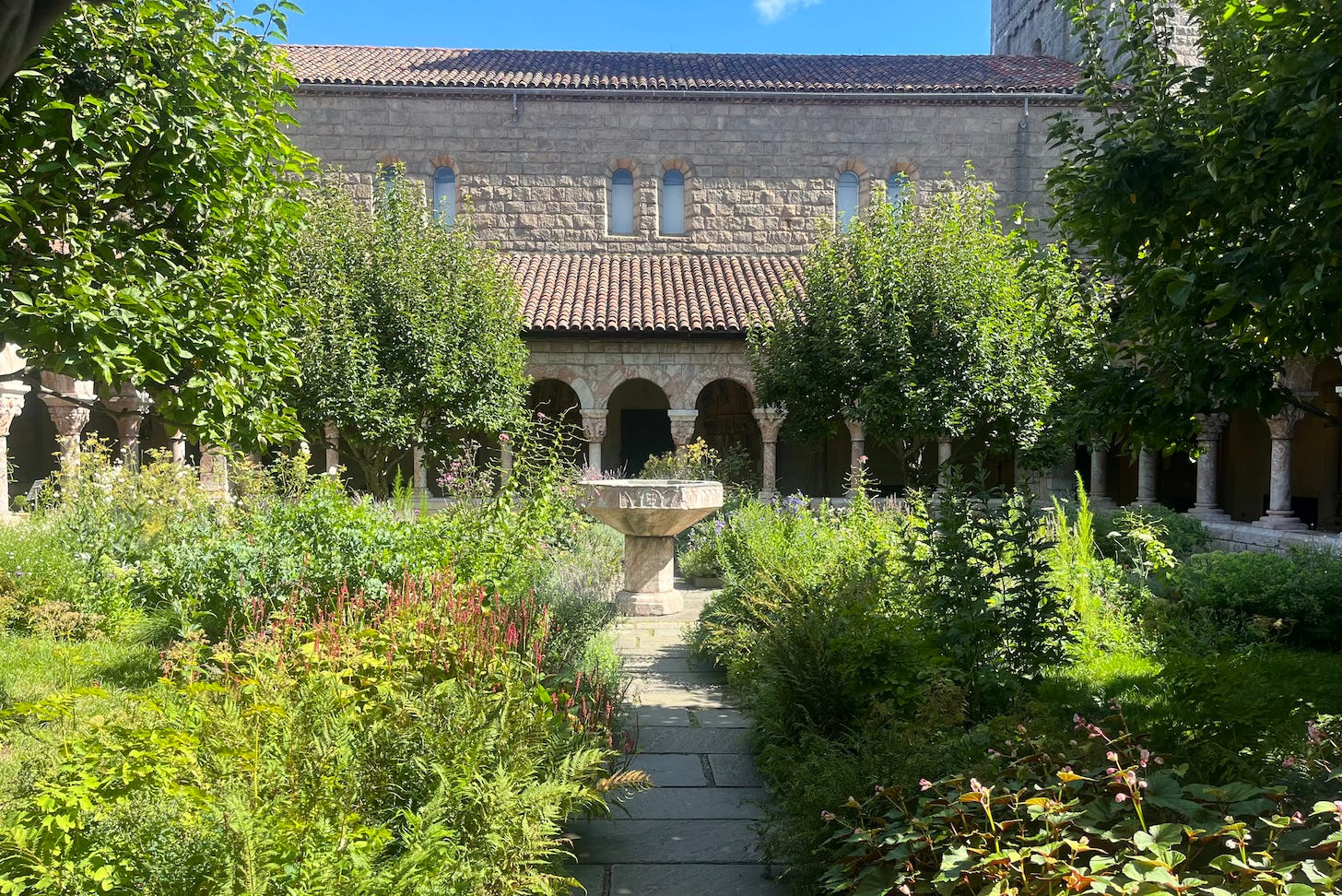 The Gardens at the Met Cloisters - by Rhiannon Tyndell