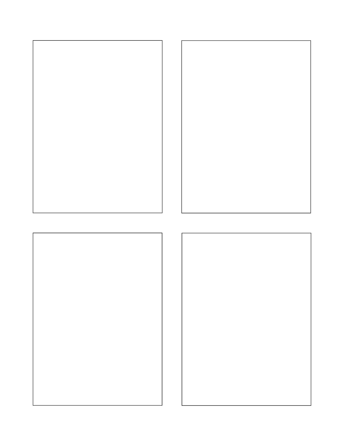 K. Woodman-Maynard, digital four-panel template for diary comics. K. Woodman-Maynard, digital four-panel template for diary comics.