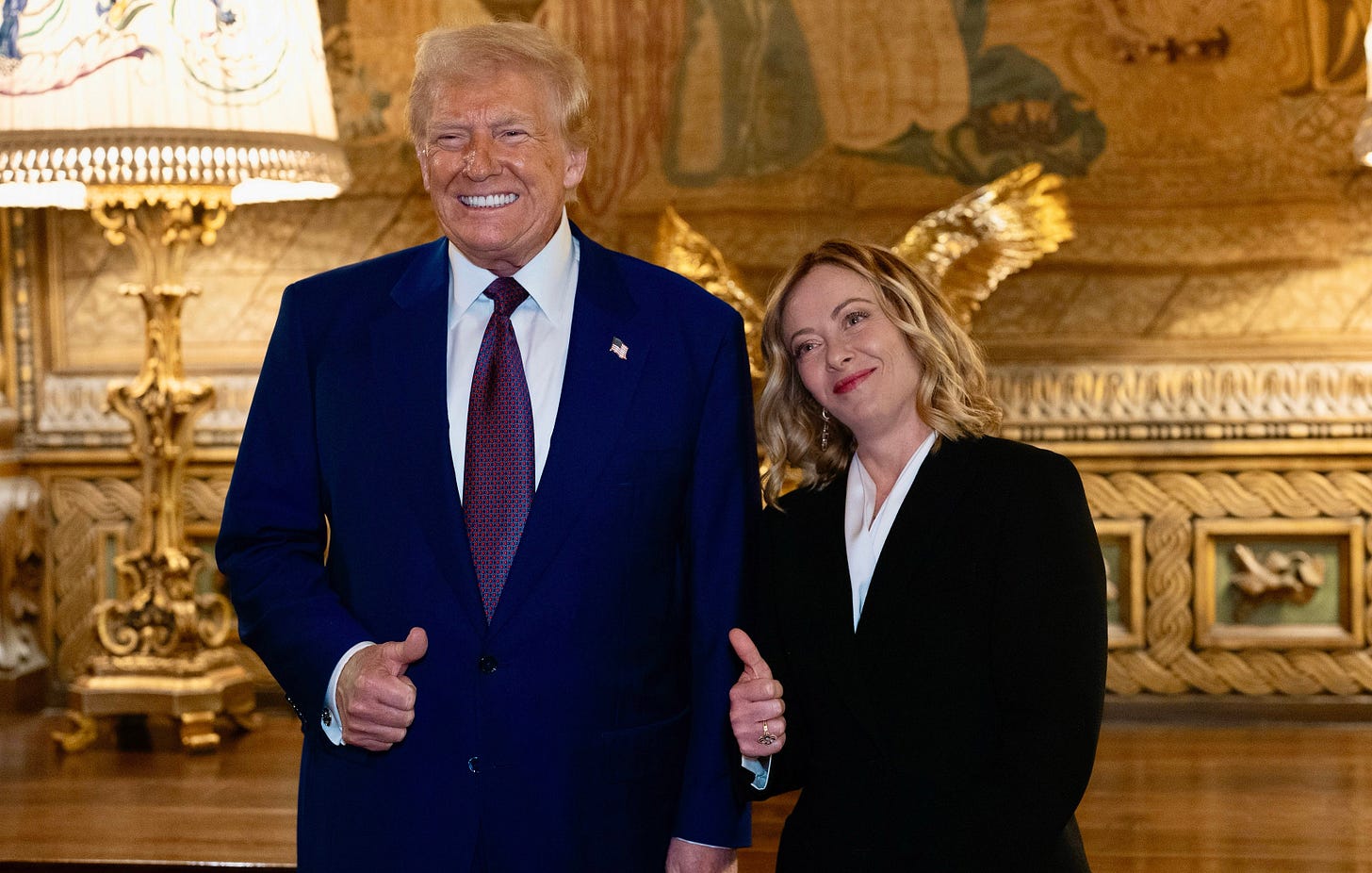 President Meloni meets with US President-elect Donald Trump | www.governo.it