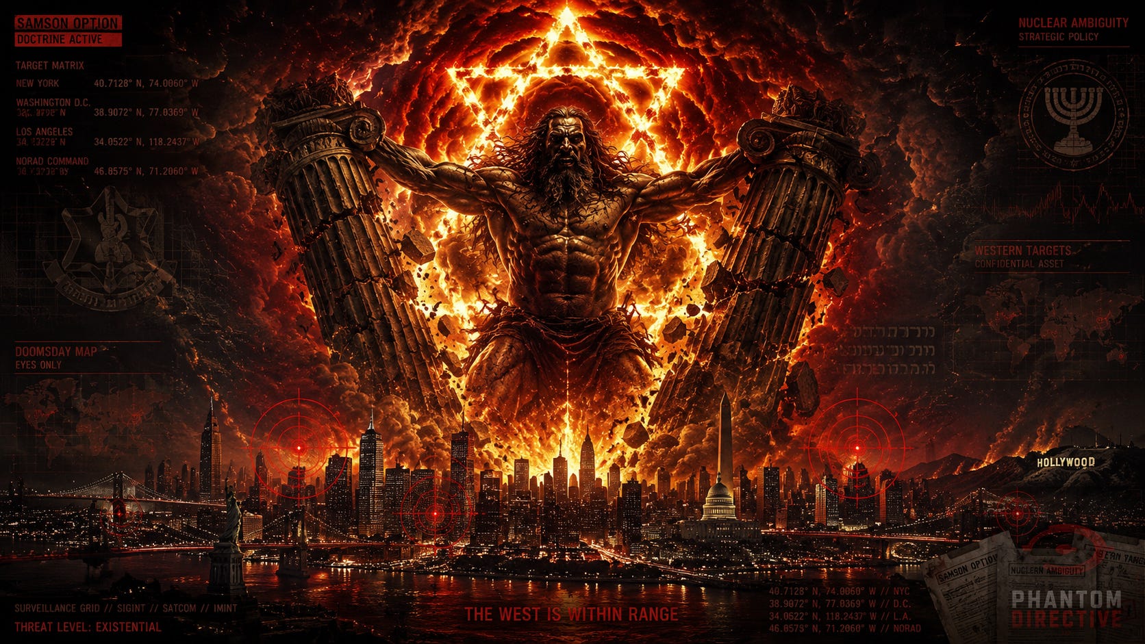 Israel’s Nuclear Blackmail: The Samson Option Names America And Europe