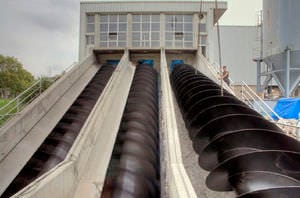 Bomba para aguas residuales - COUTEX - eléctrica / de tornillo de  Arquímedes / industrial