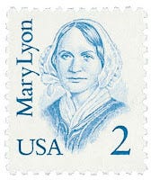 Mary Lyon postage stamp
