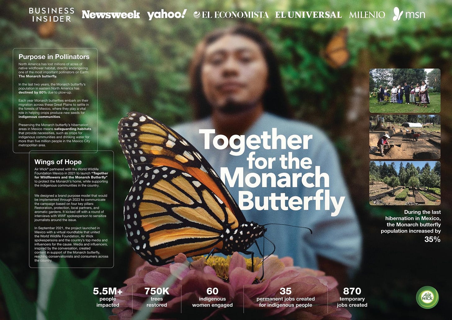 Together for the Monarch Butterly | Campaign | THE WORK