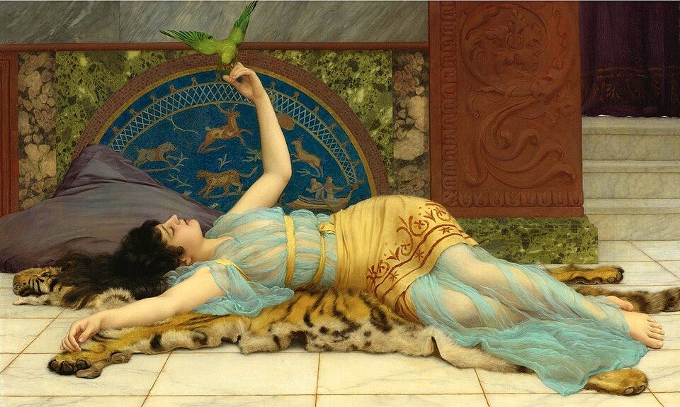 File:John William Godward - Dolce Far Niente (1897).jpg