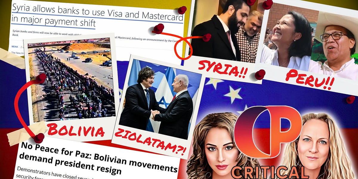 Latin America is the new Palestine as the Zionist tentacles dig in across the LATAM region