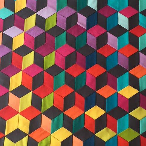 triaxial weaving rainbow