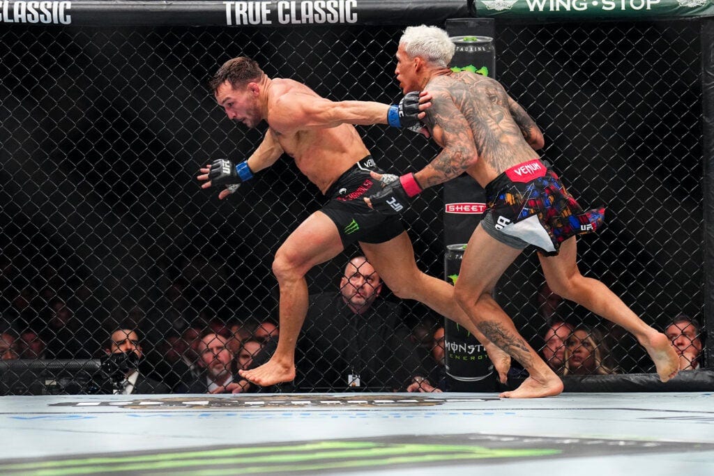 Charles Oliveira vs Michael Chandler 2 RESULT: Ex-champion survives late  scare to win wild fight at UFC 309