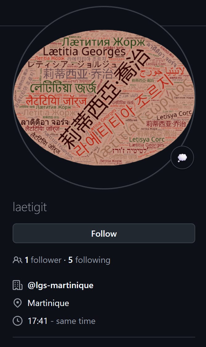 https://github.com/laetigit https://github.com/laetigit