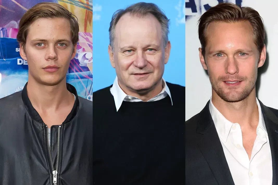 The Skarsgards - With Bill and Alexander both having played an iconic King  character, which character you think Stellan would be perfect for? :  r/stephenking