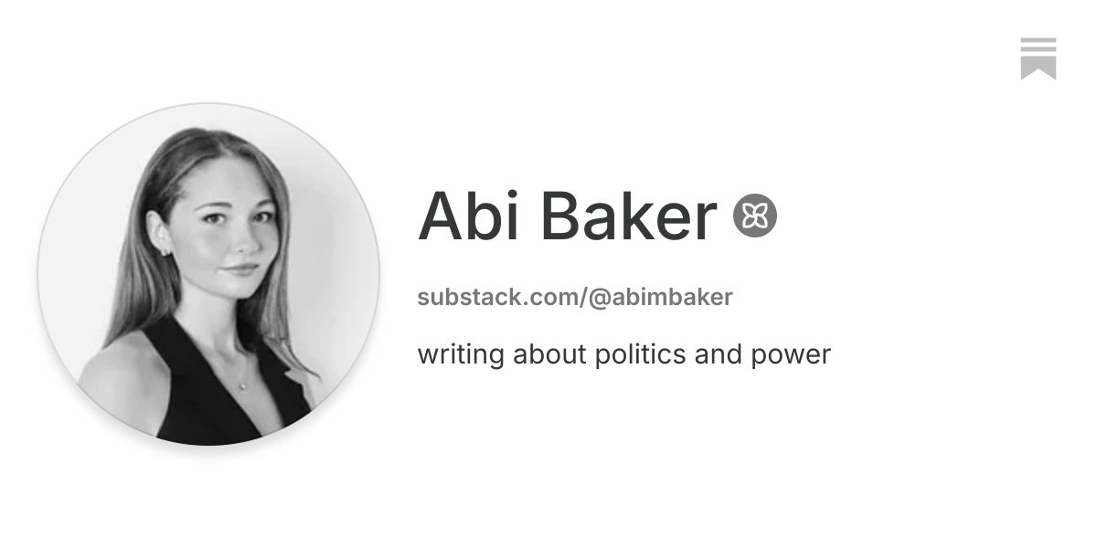 Abi Baker | Substack