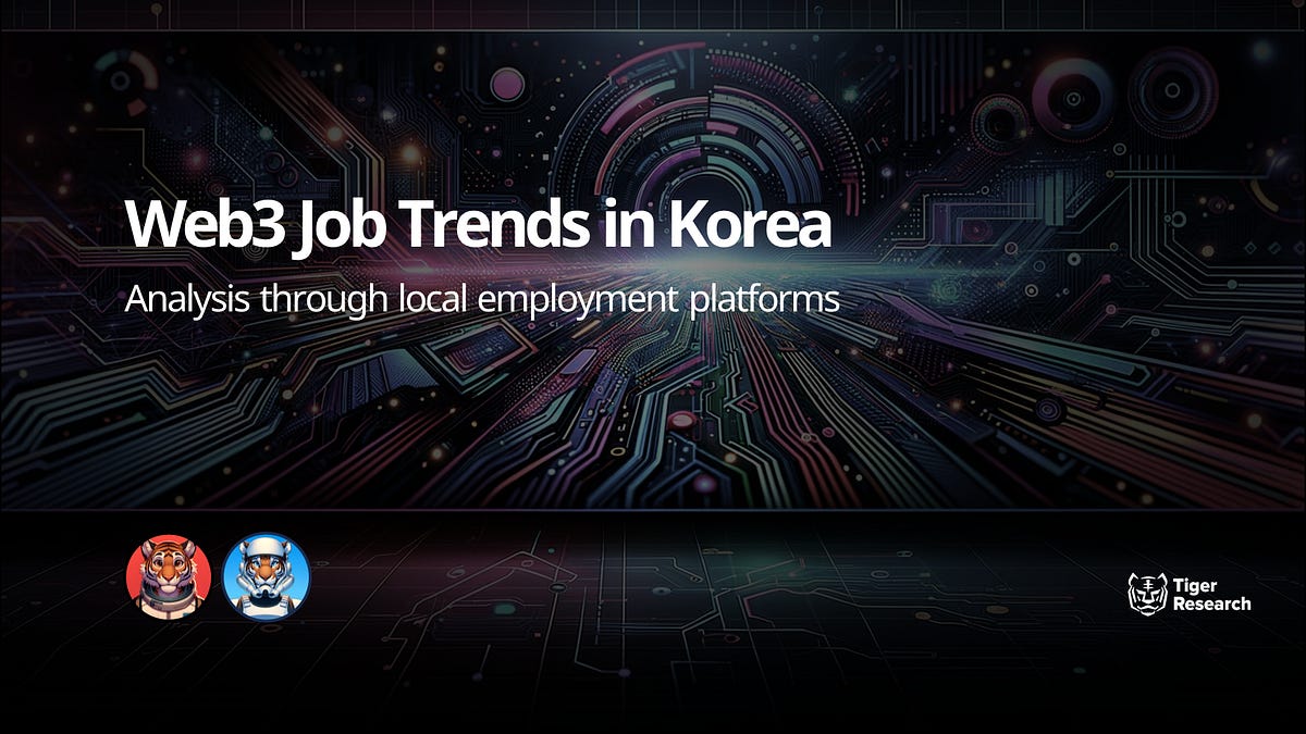 Web3 Job Trends in Korea