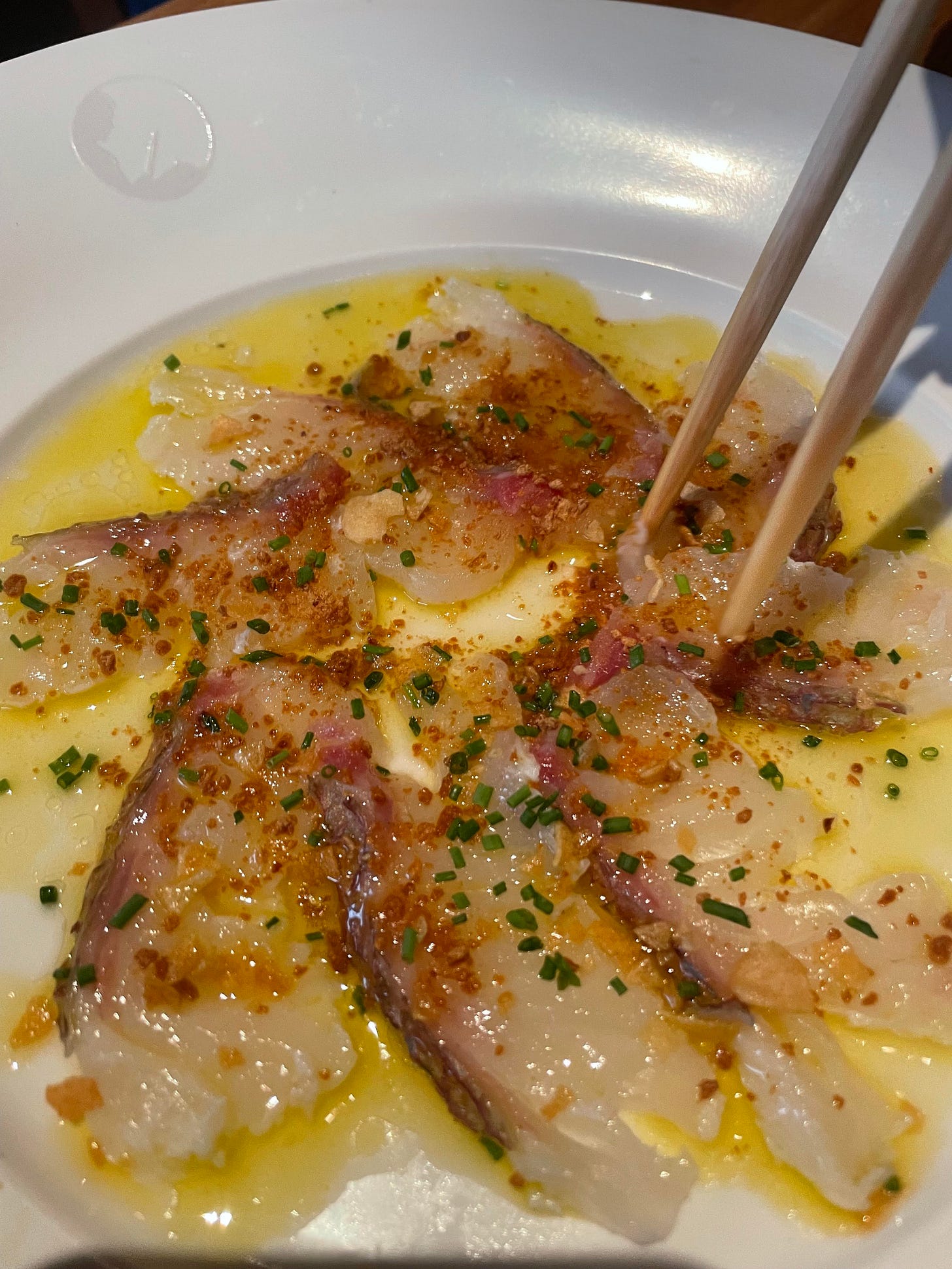 Tiradito at Matsuhisa