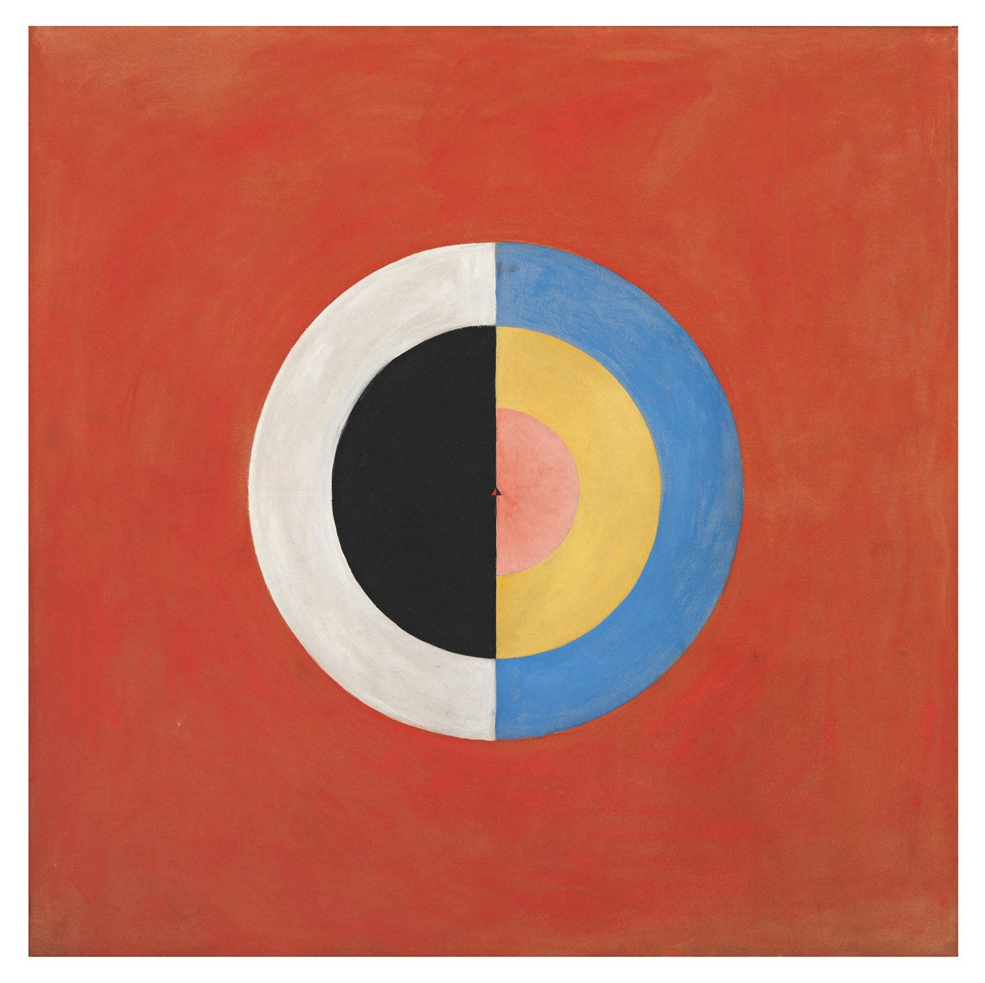Hilma af Klint Group IX/SUW, The swan, no 17 1915