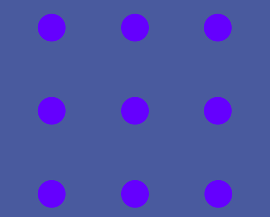 Blue dots on a greyish blue background Blue dots on a greyish blue background