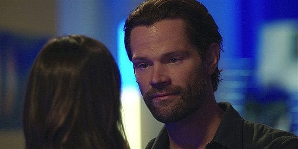 Jared Padalecki Cordell giving moon eyes to Geri at State Fair on Walker. Jared Padalecki Cordell giving moon eyes to Geri at State Fair on Walker.