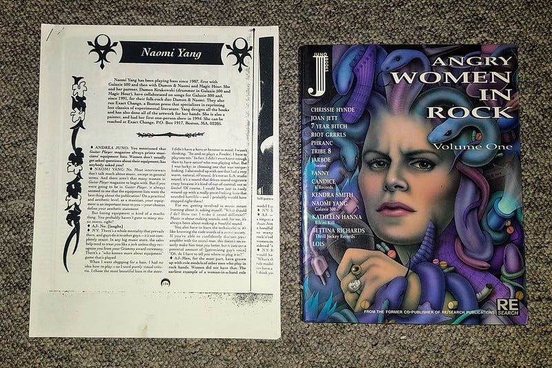 Naomi Yang in Angry Women in Rock Volume 1