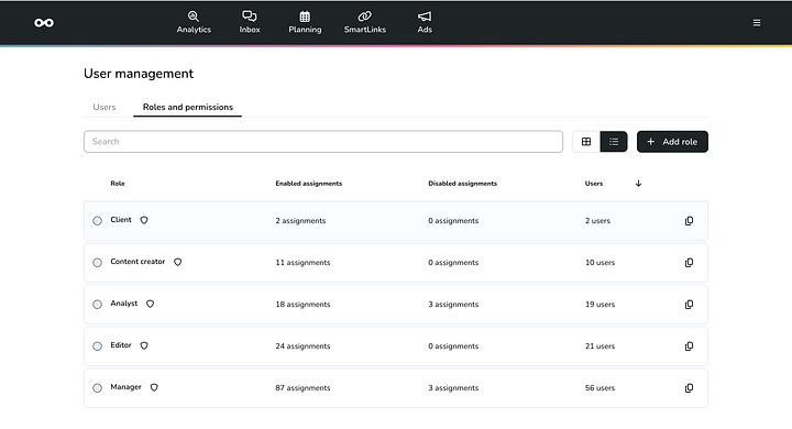 Metricool Screenshots