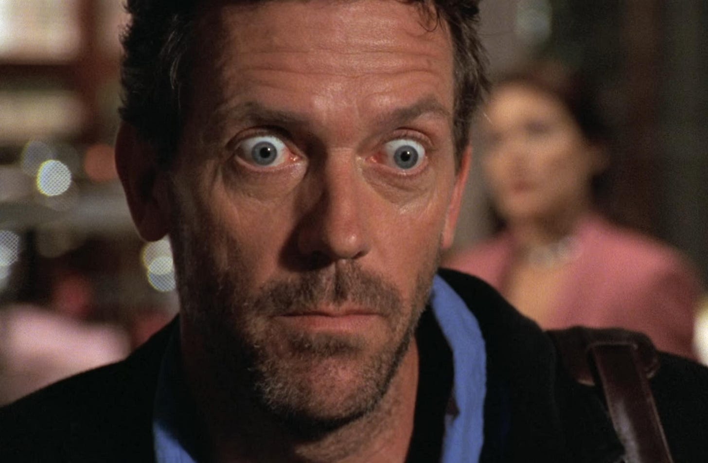 House is surprised she's surprised.