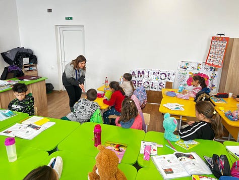 Biblioteca mobilă la Cornești