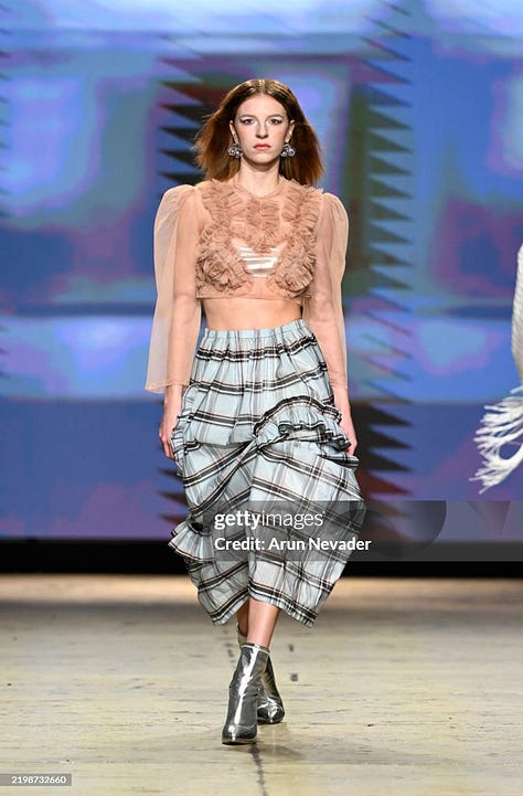 alex s yu NYFW new york fashion week 2025 cfda fashion trends emerging designer global fashion collective