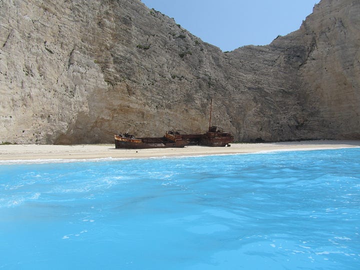 Images of Navagio Beach