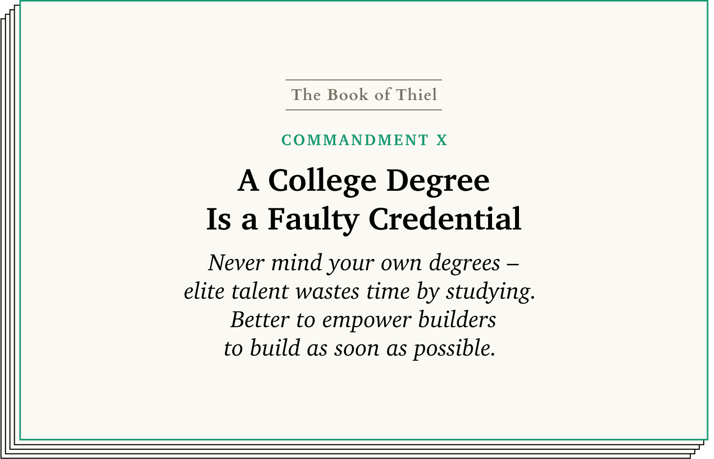 The Gospel of Founders Fund - by Mario Gabriele