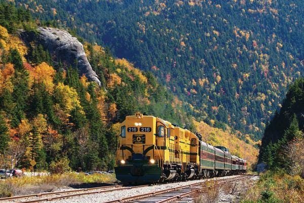 Conway Scenic Railroad Elephant Head Foliage