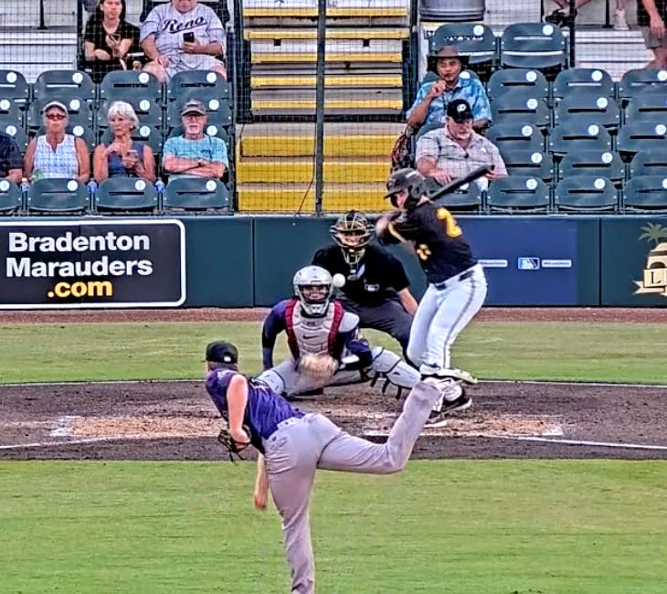 Scherrer Blasts First Homer of the Year in Marauders 10-6 Loss