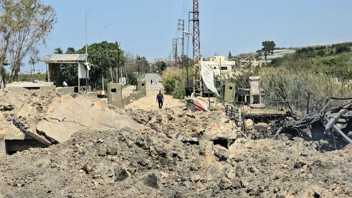 Israel destroys last bridge to southern Lebanon; Russia kills at least 16 in massive overnight attack on Ukraine; Johnson postpones then cancels FISA vote
