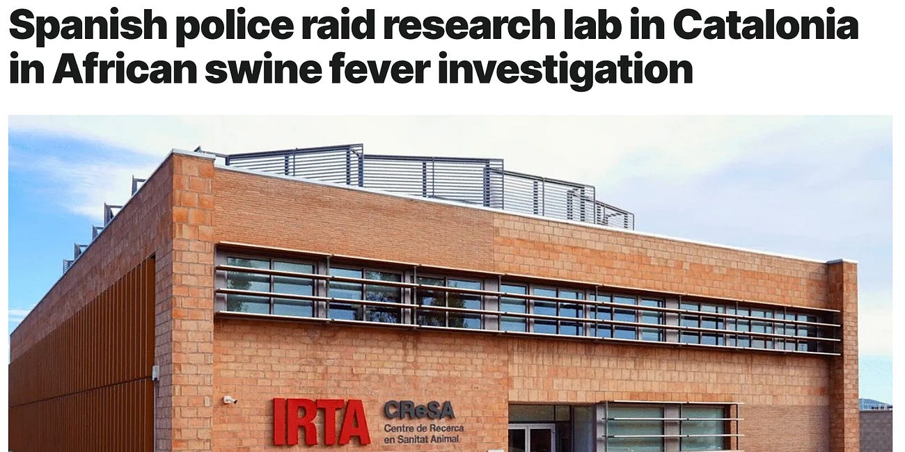 Spain’s African Swine Fever Crisis