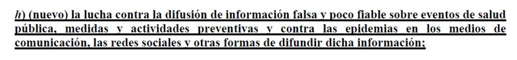 RSI - ARTÍCULO 44 - LUCHA CONTRA LA DIFUSIÓN DE INFORMACIÓN FALSA Y POCO FIABLE