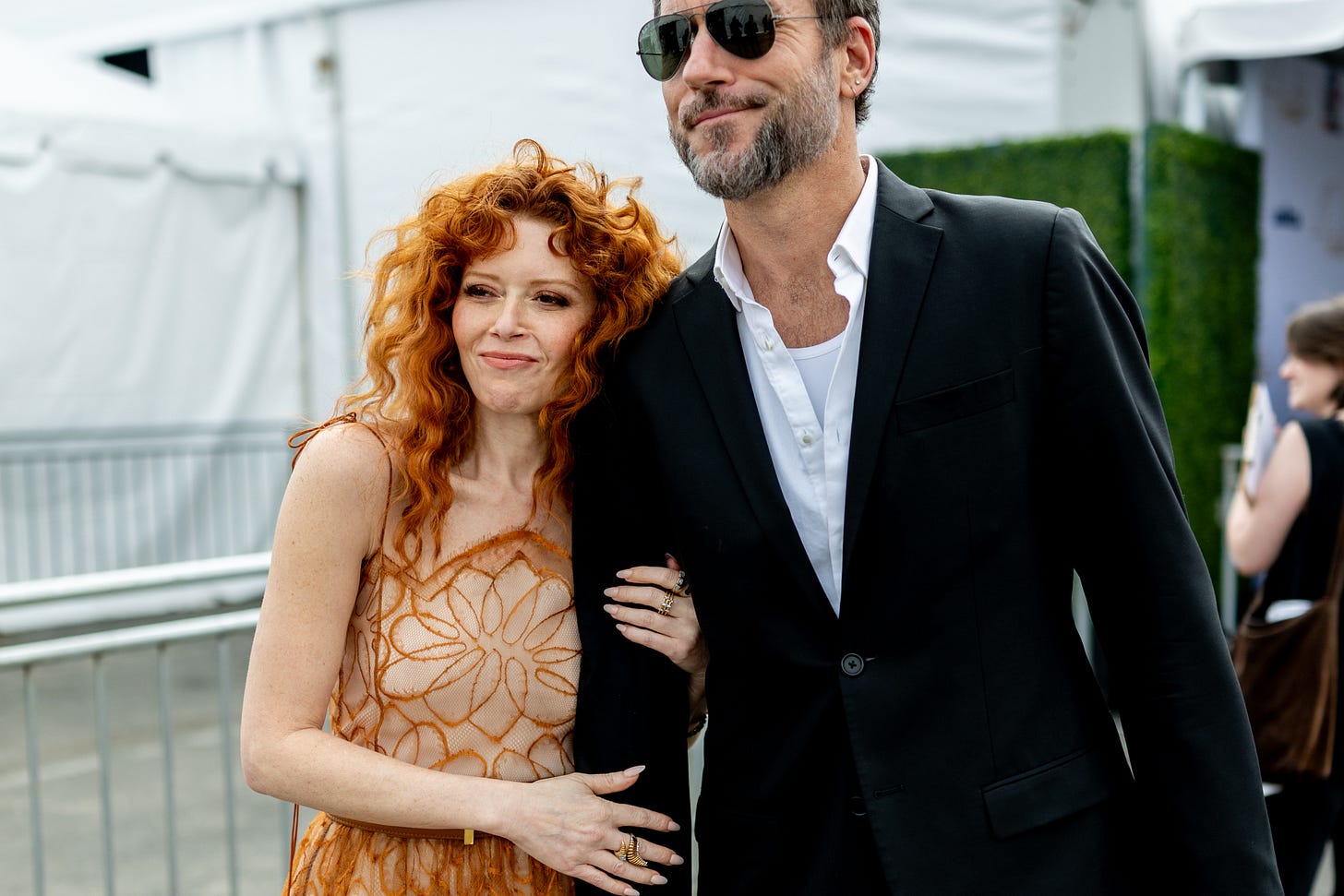 SANTA MONICA, CALIFORNIA - FEBRUARY 22: Natasha Lyonne and Bryn Mooser attend the 2025 Film Independent Spirit Awards on February 22, 2025 in Santa Monica, California. (Photo by Matt Winkelmeyer/Getty Images)