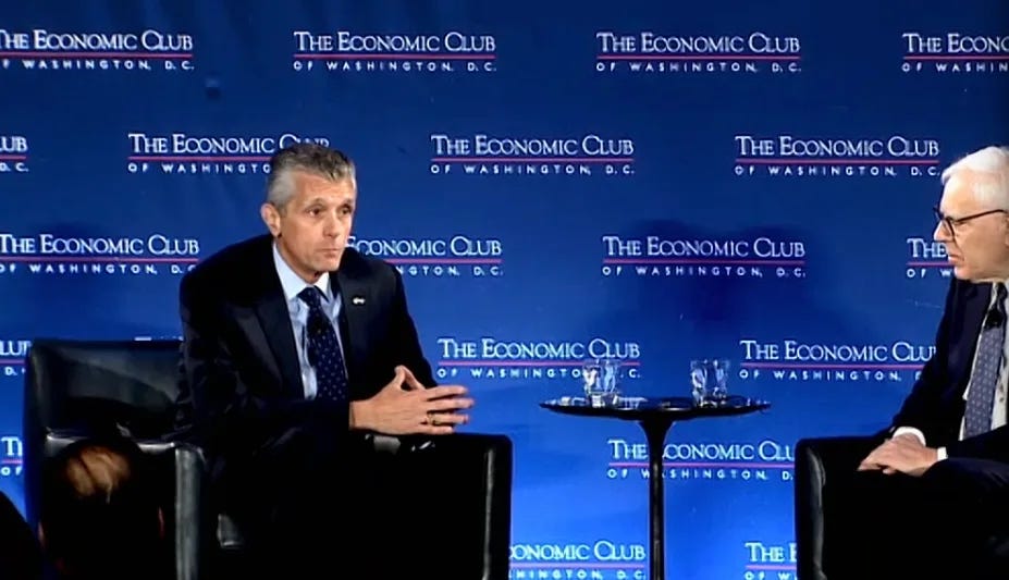 Cigna CEO David Cordani speaks at The Economic Club of Washington D.C.