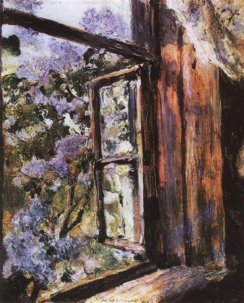 Open Window. Lilacs, 1886 - Valentin Serov