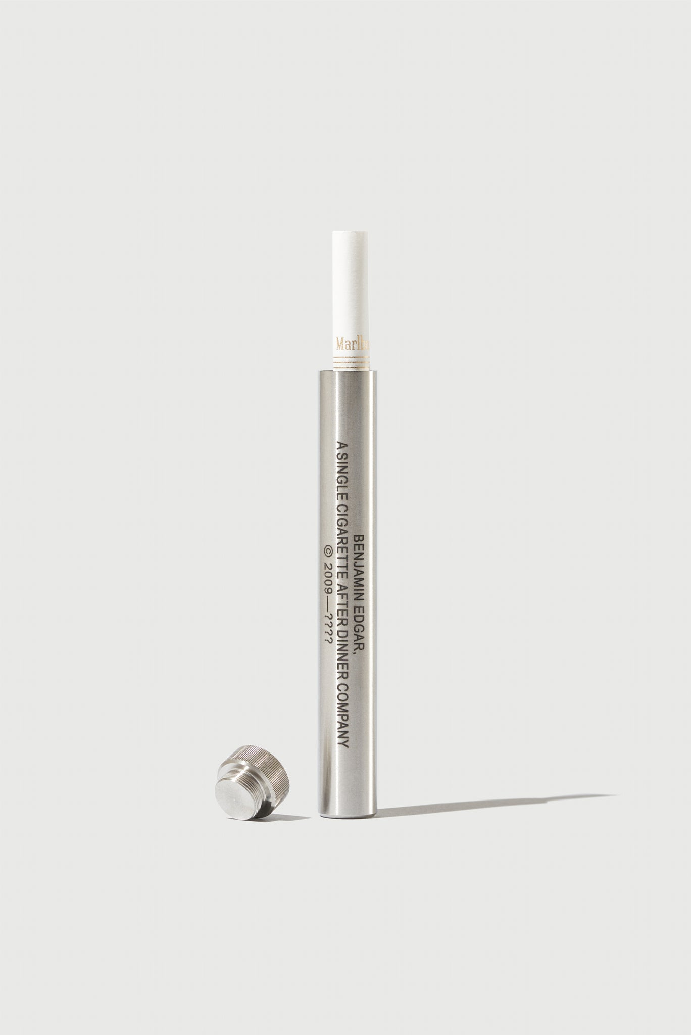 Single Cigarette Holder in Stainless Steel – BENJAMIN EDGAR, object company.