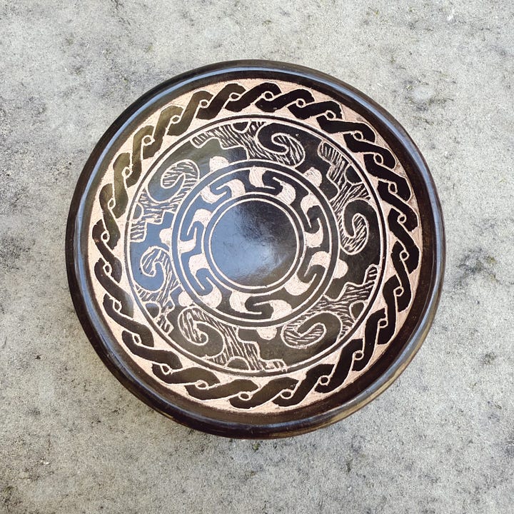 Pottery from Guaitil 