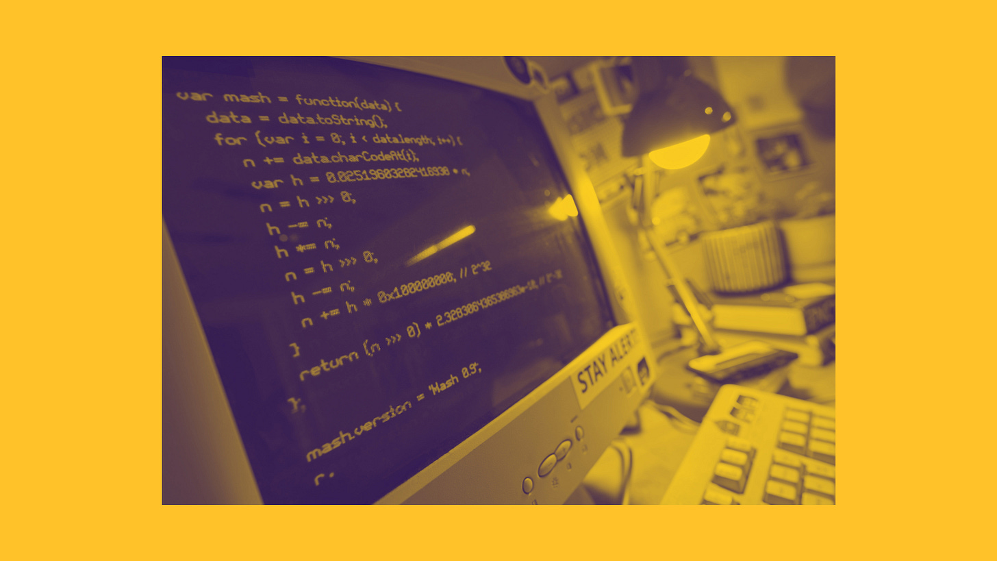 Old school computer Old school computer